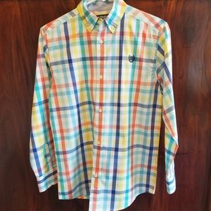 NWOT Chaps boys button down. Large 15-16.
